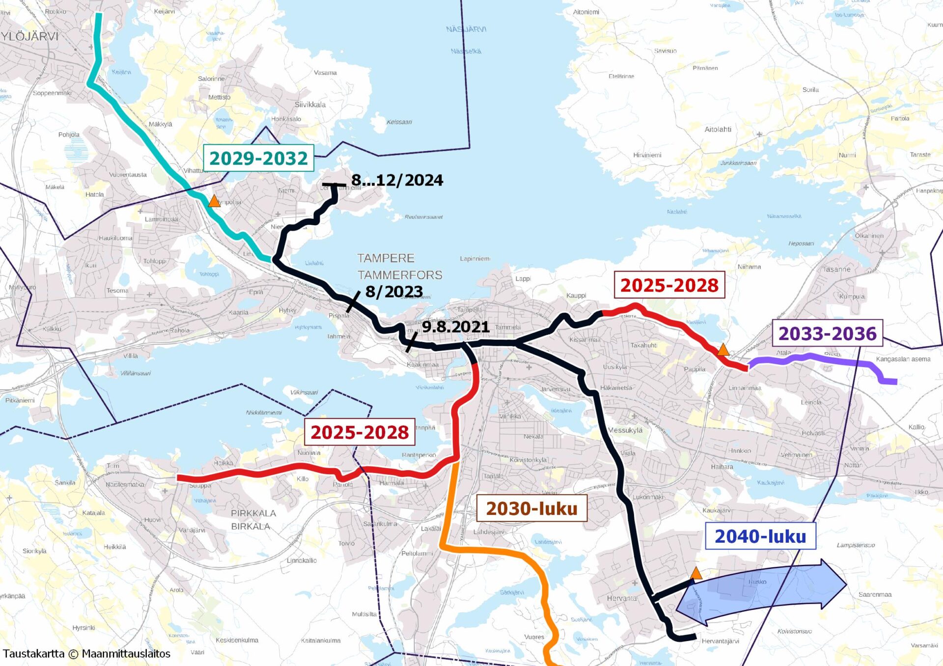 Seudullinen Yleissuunnitelma | Tampereen Ratikka