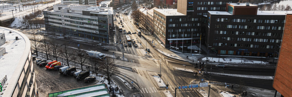 Hatanpään valtatien ja Tampereen valtatien liittymäalue